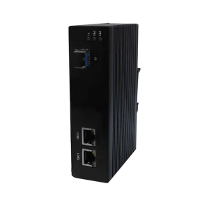 1FX 2TX Μετατροπέας βιομηχανικών οπτικών ινών