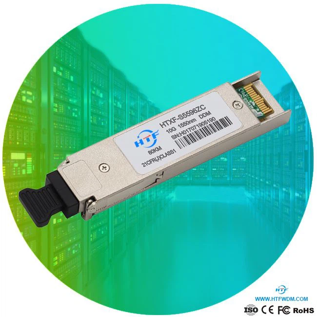 πομποδέκτες οπτικών ινών 10G 1550nm 80KM SM XFP