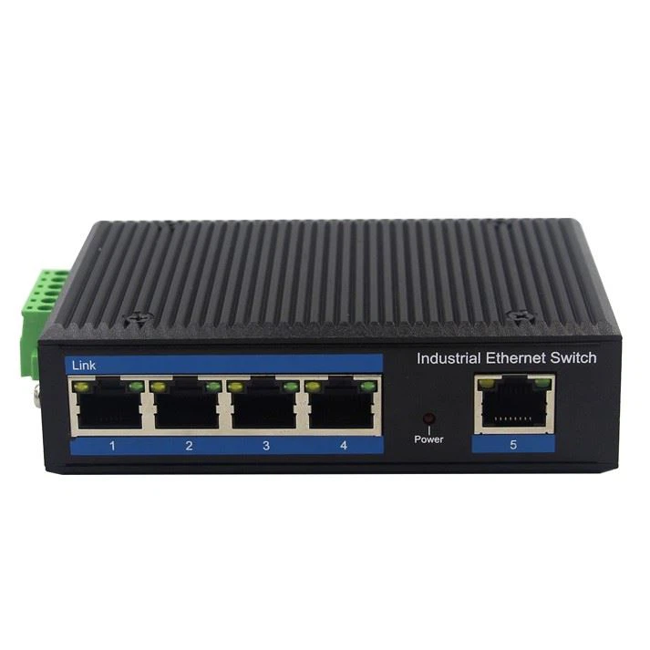 5 Ports 100BASE TX Industrial Ethernet Switch